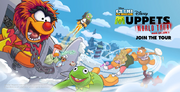 Club Penguin's homepage (Slide 2).