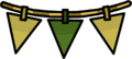 Green Triangle Pennants