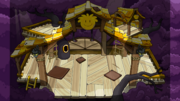 The Gold Puffle Tree House in-game.