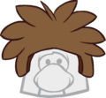 Brown Puffle Cap