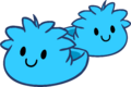 Blue Puffle Slippers