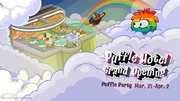 Club Penguin's homepage