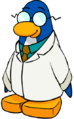 Gary at the Club Penguin homepage.