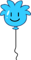 Blue Puffle Balloon