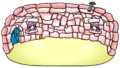 The Big Candy Igloo in-game.