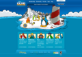 Another old version of the Club Penguin home page from 2008 to 2011. On August 18, 2011 it was updated.