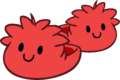 Red Puffle Slippers