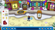 A Sneak Peek of the Plaza and the Puffle Tricks.