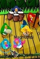 The Club Penguin Band playing at the Beach during the Summer Party in 2007.