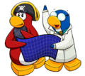 Gary telling Rockhopper about the Migrator's Upgrades.