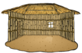 The Bamboo Hut in-game.