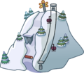 The Ski Hill when viewed through the Map.