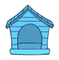 Blue Puffle House