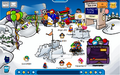 Puffle Paddle at the Snow Forts.