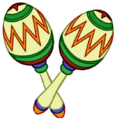 Mexican Maracas Clicking on Pepe