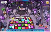 During the Puffle Party 2009.