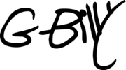 G Billy's signature from 2008.