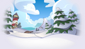 The background of clubpenguin.com.