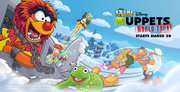 Club Penguin's homepage (Slide 1).