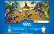 The second Login Screen.