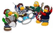 The Penguin Band's new design in 2011.