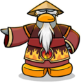 Sensei in his Fire Suit.