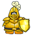 The complete Knights costume you get after completing the quest in 2009.