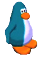 The Penguin in-game avatar.