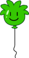 Green Puffle Balloon