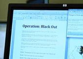 An image with the script for Operation: Black Out