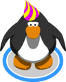 The Party Hat in-game.