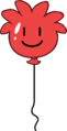 Red Puffle Balloon