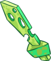 Stinky Cheese Sword After finding all missing Core Memories and talking with Rockhopper in the Dock.