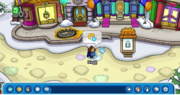 Another Sneak Peek of the Plaza and the Puffle Tricks.