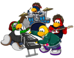 The Penguin Band in 2012 before the Ultimate Jam.