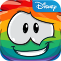 The app’s Rainbow Puffle Party icon, used in versions 1.6.6 and 1.6.7