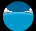 The Migrator on its way to Club Penguin.