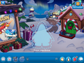 The app’s main page during Holiday Party 2013 (version 1.3)